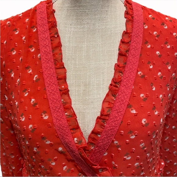 💙 5/$20 Matilda Jane Must Be Love Surplice Top Size S - Picture 4 of 14